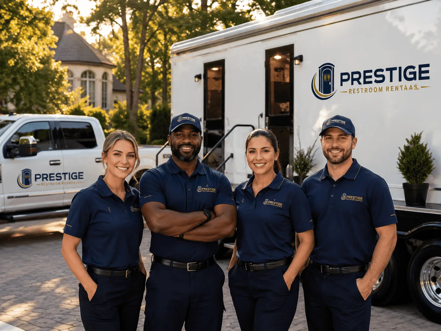 Trusted Luxury Portable Restrooms company in Driver, AR